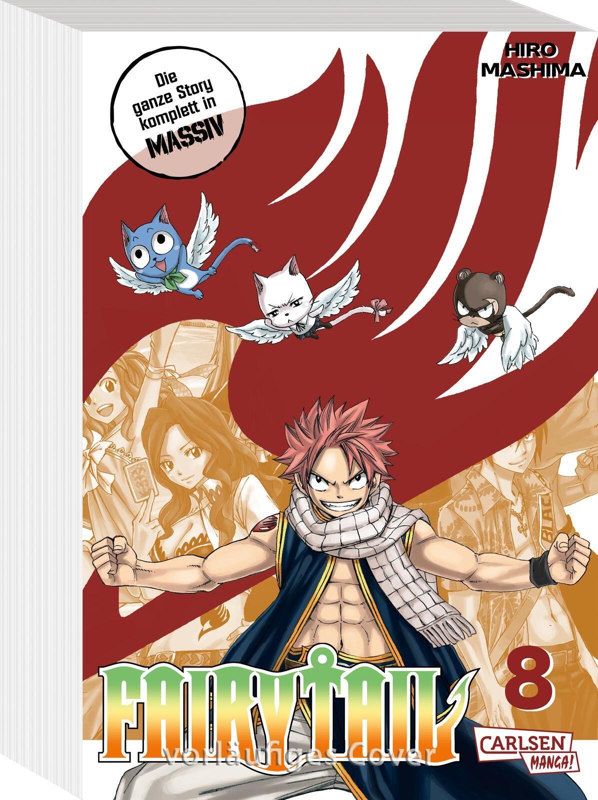 Vorderes Coverbild Fairy Tail Massiv 8