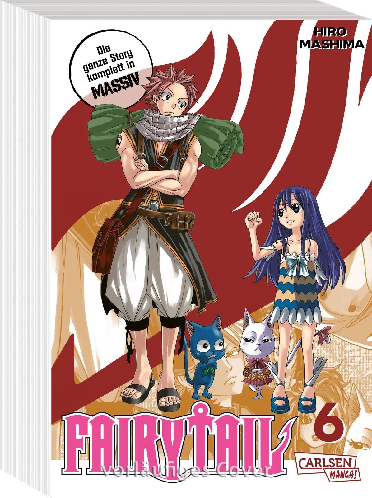 Vorderes Coverbild Fairy Tail Massiv 6