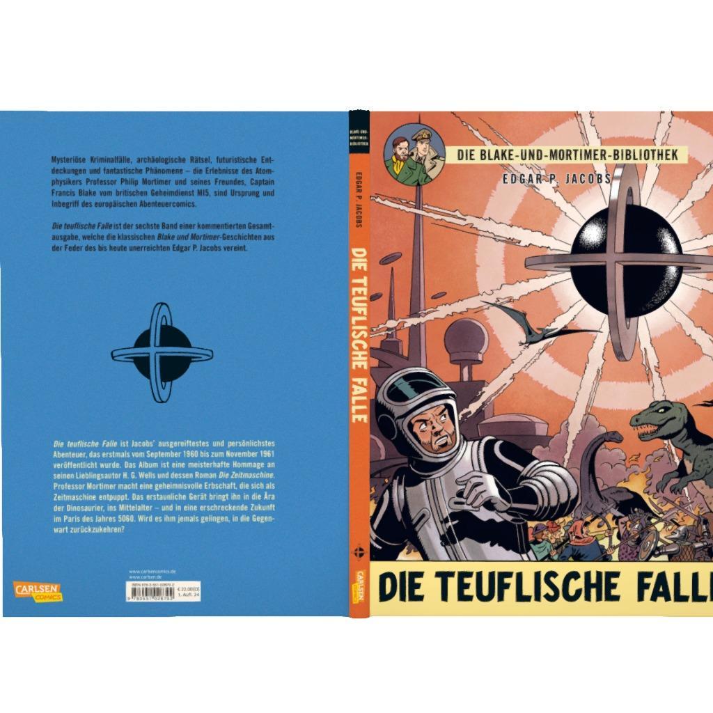 Beispielinhalt (Bild) Blake und Mortimer Bibliothek 6: Die teuflische Falle