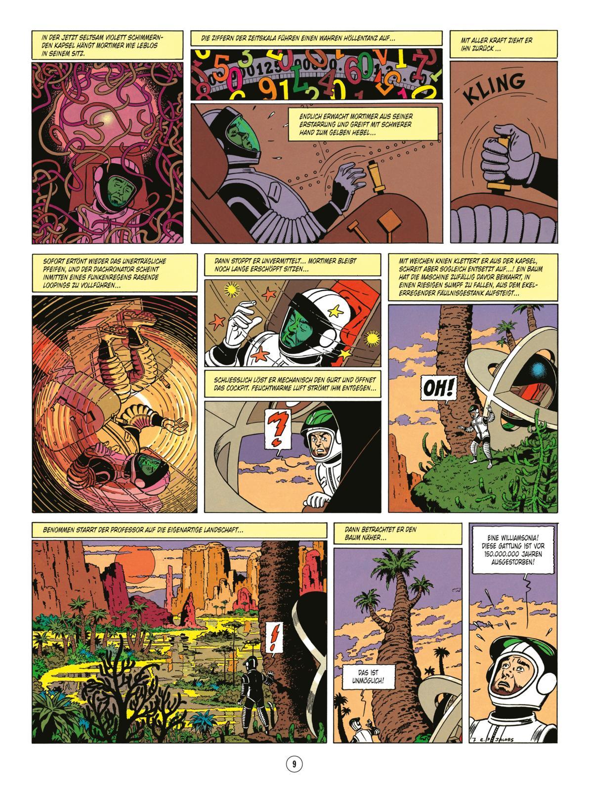 Beispielinhalt (Bild) Blake und Mortimer Bibliothek 6: Die teuflische Falle