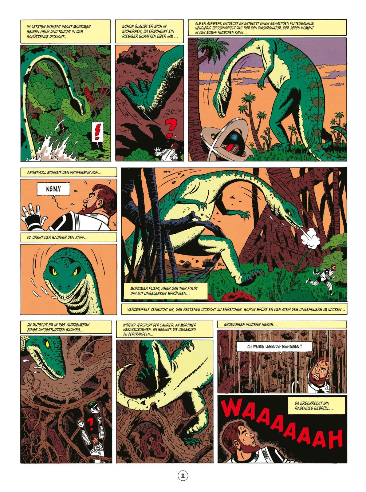 Beispielinhalt (Bild) Blake und Mortimer Bibliothek 6: Die teuflische Falle