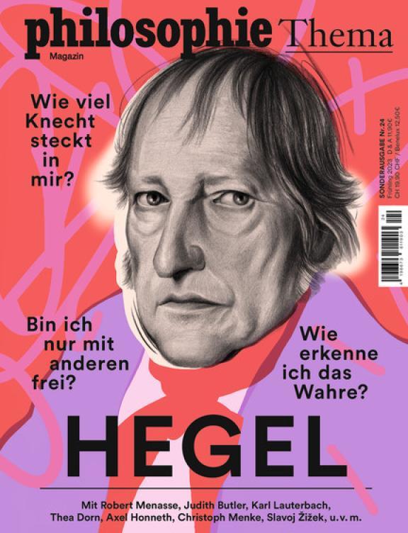 Vorderes Coverbild Philosophie Magazin Sonderausgabe "Hegel"