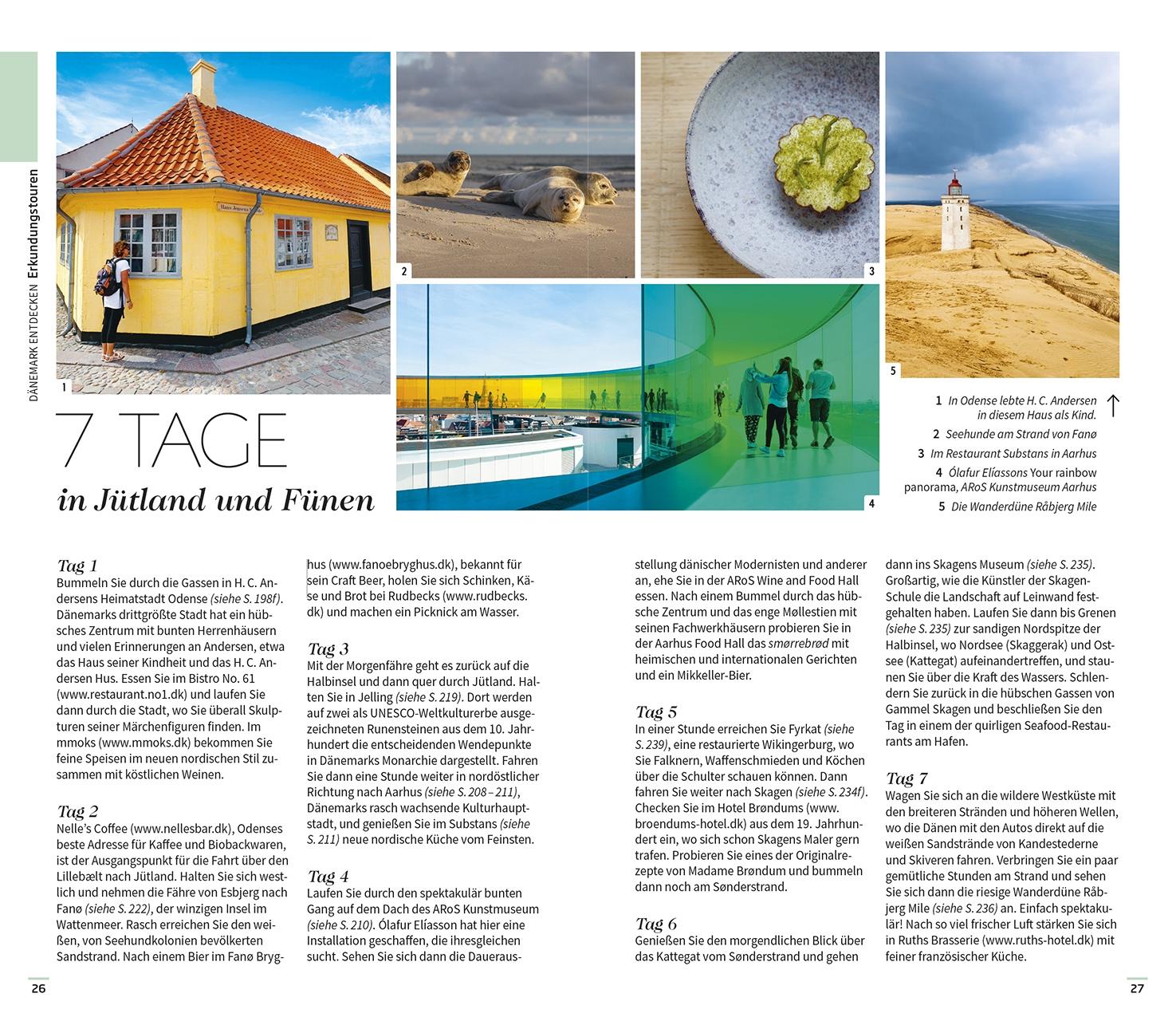 Beispielinhalt (Bild) Vis-à-Vis Reiseführer Dänemark