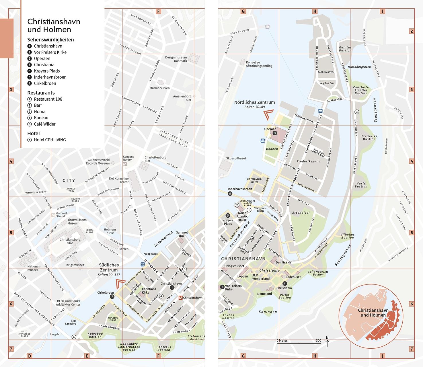 Beispielinhalt (Bild) Vis-à-Vis Reiseführer Dänemark