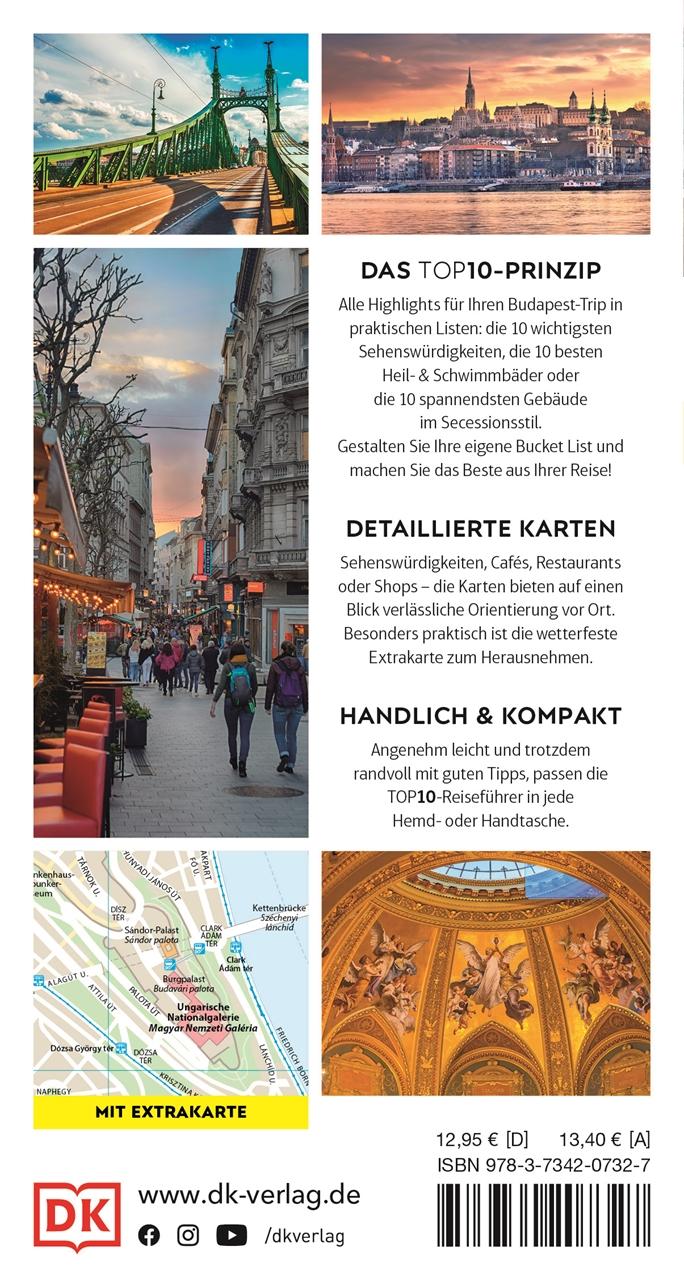Beispielinhalt (Bild) TOP10 Reiseführer Budapest