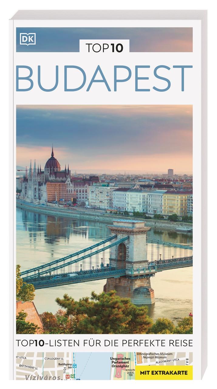 Vorderes Coverbild TOP10 Reiseführer Budapest