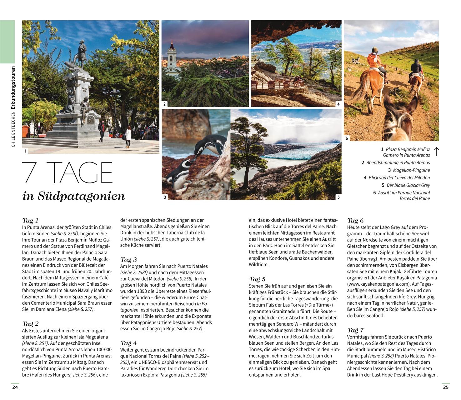 Beispielinhalt (Bild) Vis-à-Vis Reiseführer Chile & Osterinsel