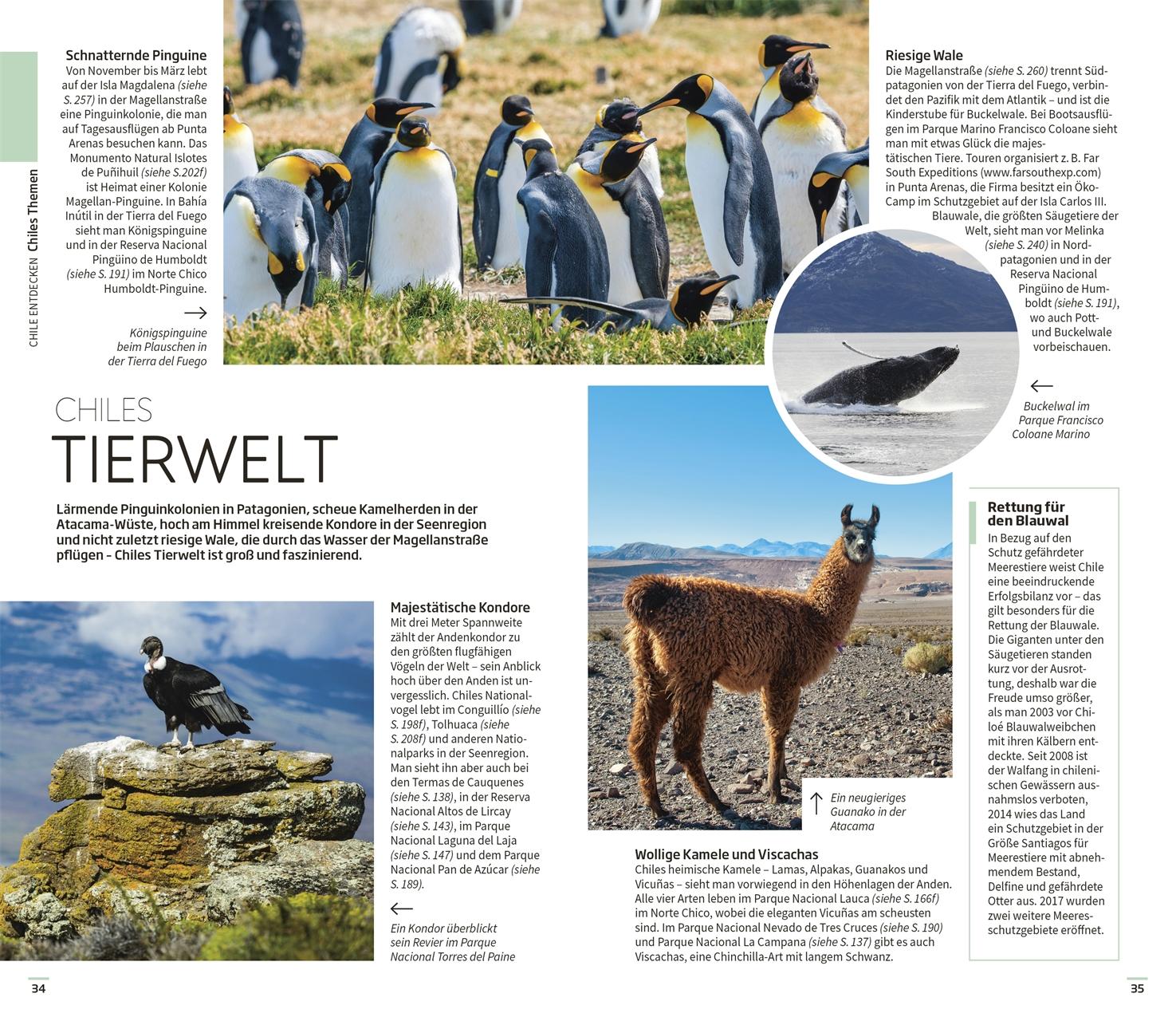 Beispielinhalt (Bild) Vis-à-Vis Reiseführer Chile & Osterinsel