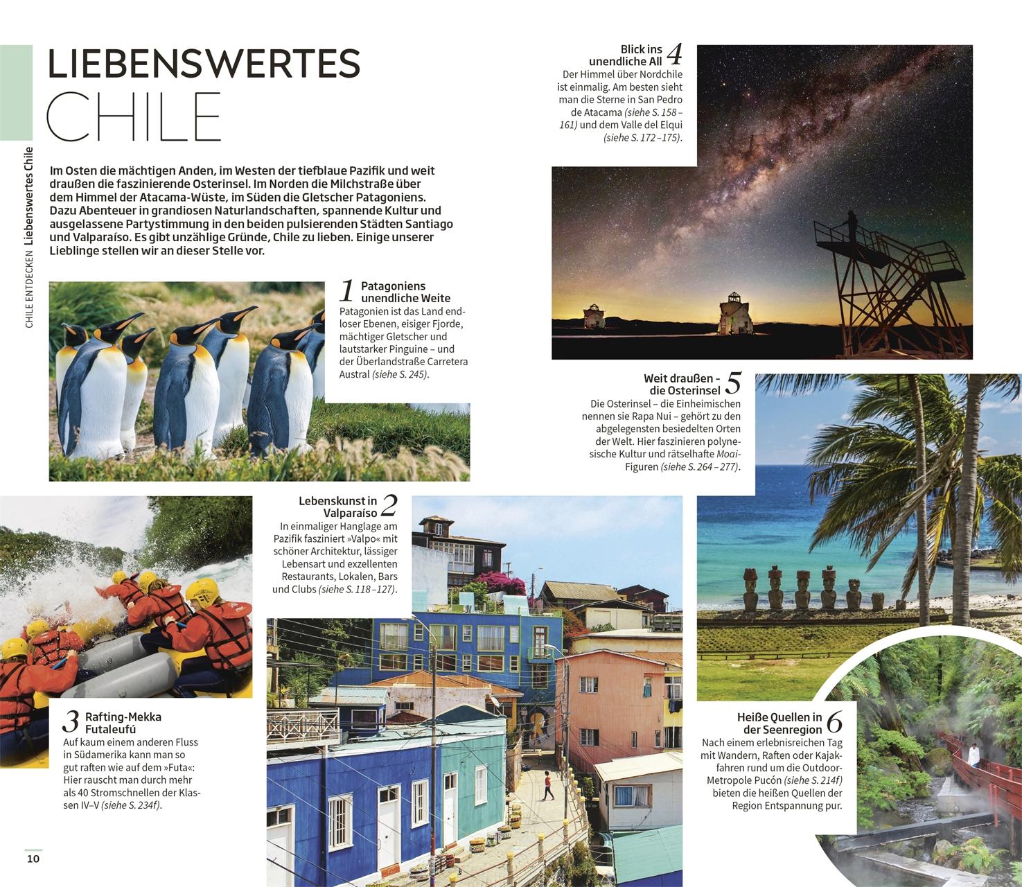 Beispielinhalt (Bild) Vis-à-Vis Reiseführer Chile & Osterinsel