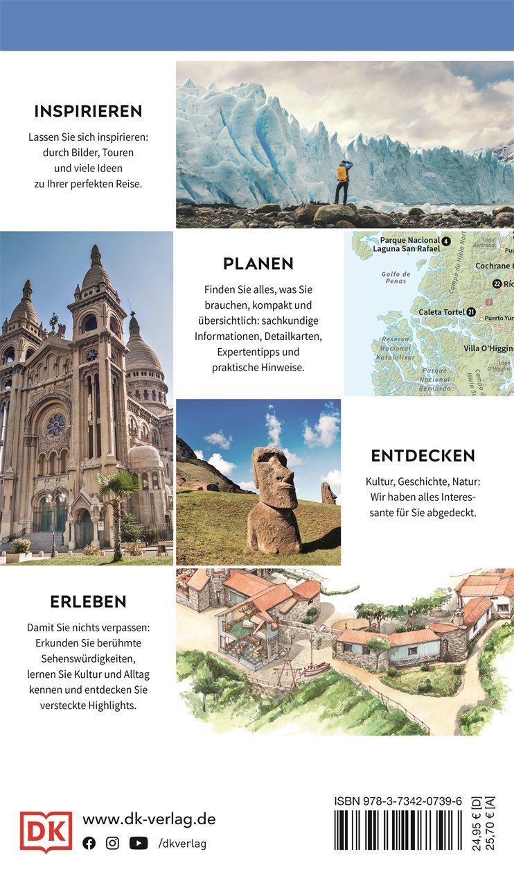 Rückseitencover Vis-à-Vis Reiseführer Chile & Osterinsel