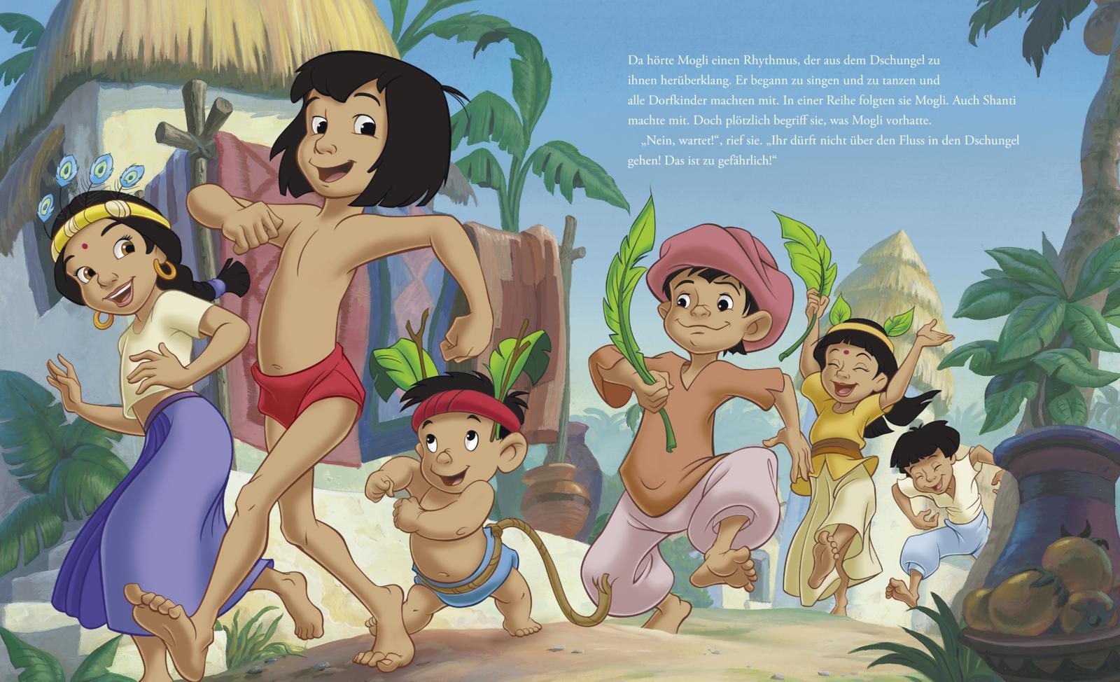 Beispielinhalt (Bild) Disney Silver-Edition: Die besten Geschichten - Das Dschungelbuch