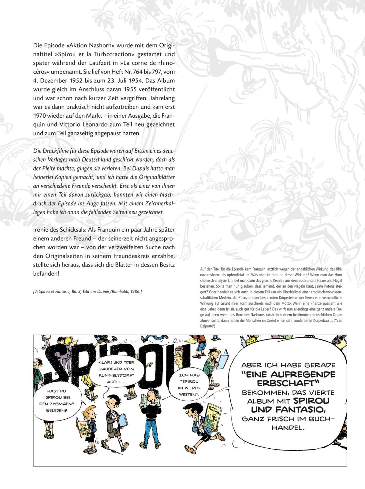 Beispielinhalt (Bild) Spirou und Fantasio Gesamtausgabe Neuedition 3