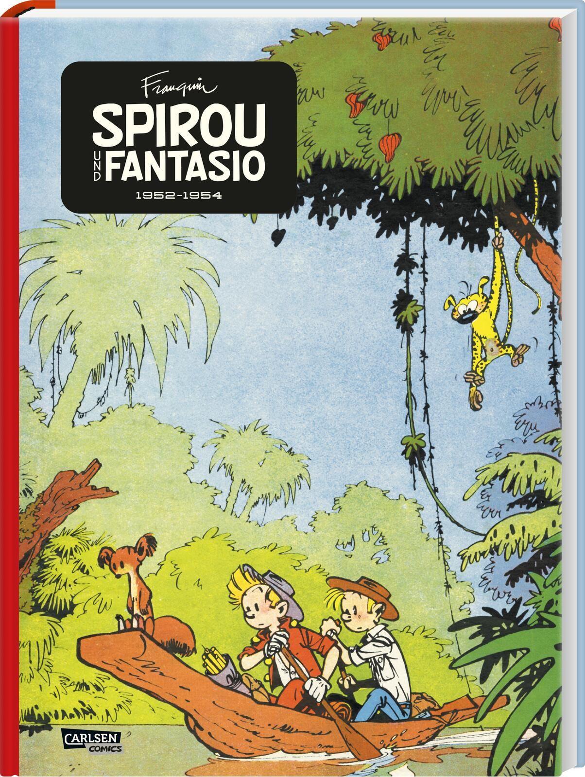 Vorderes Coverbild Spirou und Fantasio Gesamtausgabe Neuedition 3