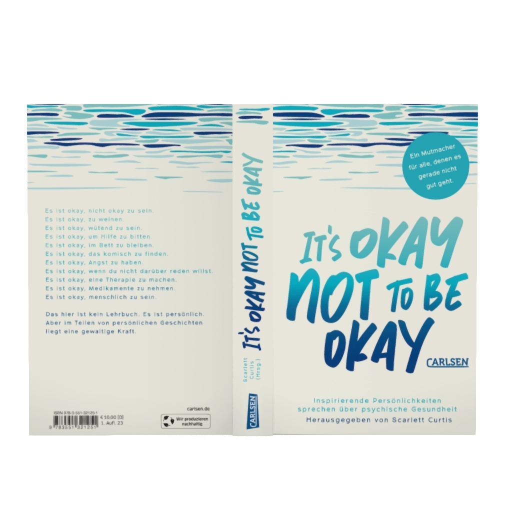 Beispielinhalt (Bild) It's okay not to be okay