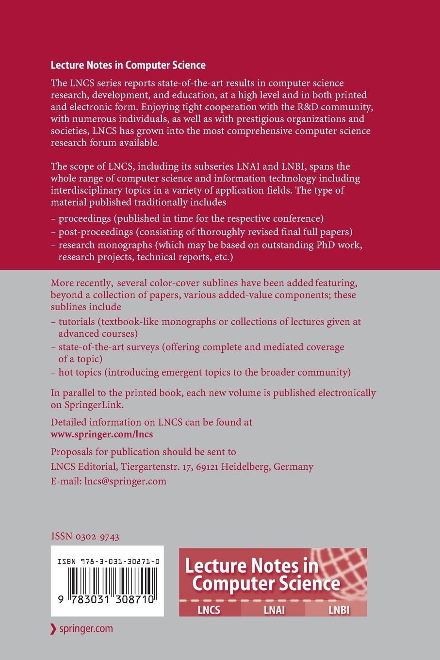 Rückseitencover Topics in Cryptology - CT-RSA 2023