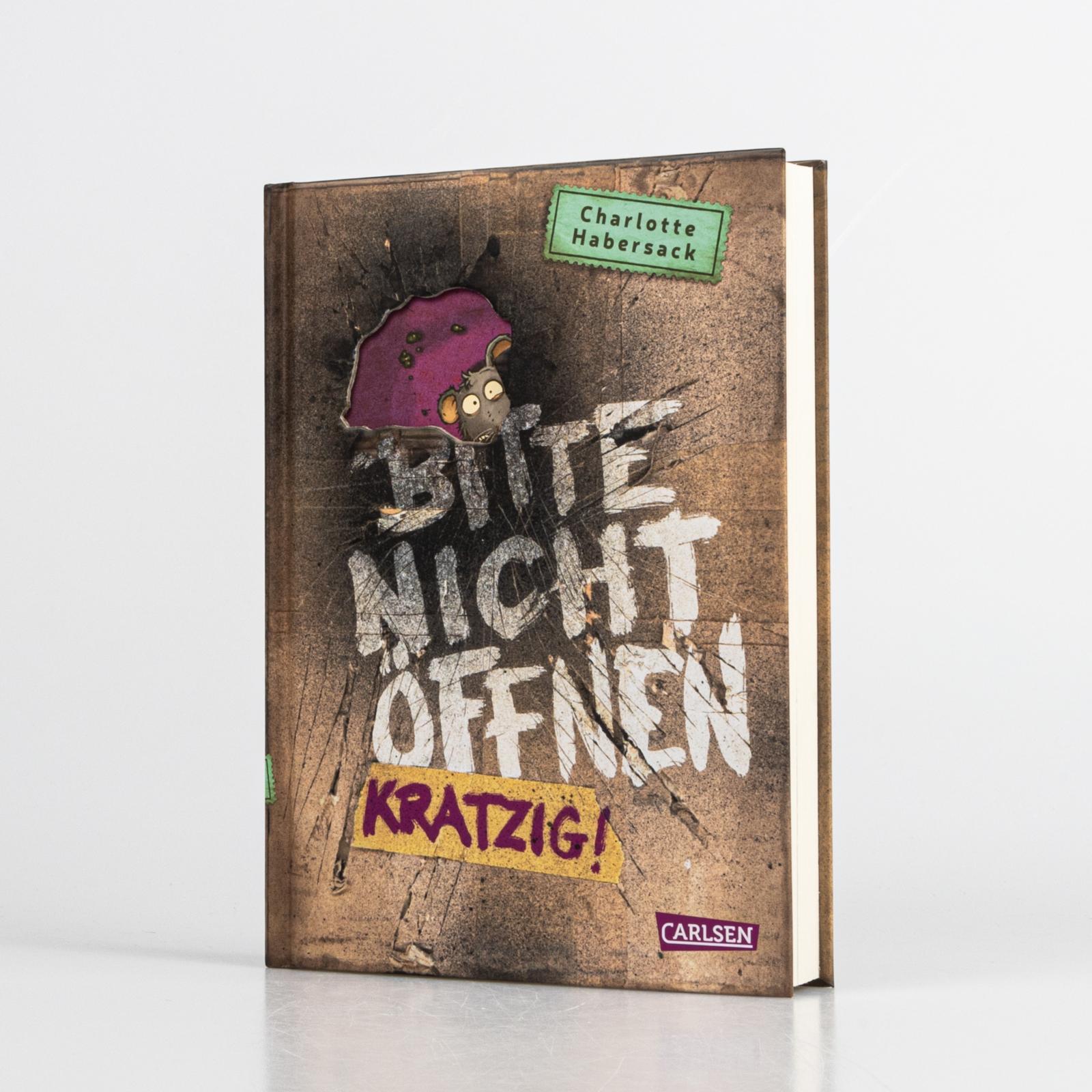 Beispielinhalt (Bild) Bitte nicht öffnen 8: Kratzig!