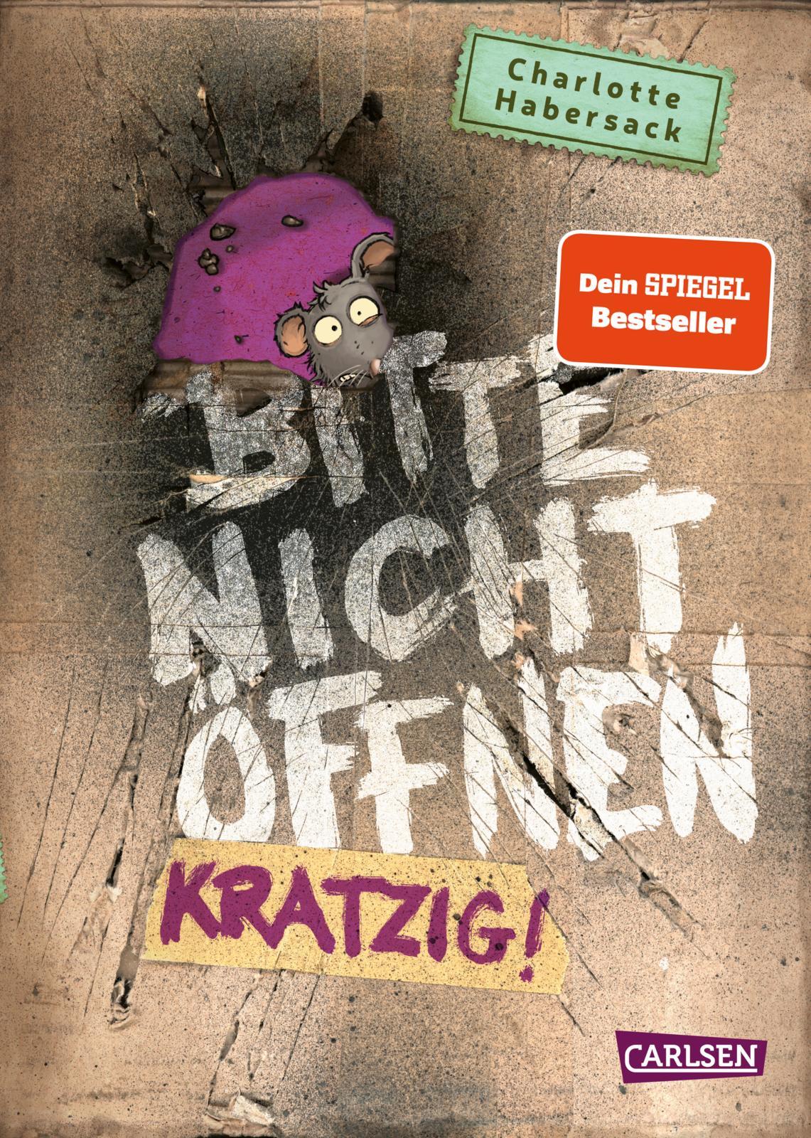 Vorderes Coverbild Bitte nicht öffnen 8: Kratzig!