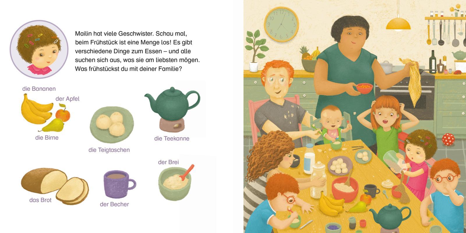 Beispielinhalt (Bild) Baby Pixi (unkaputtbar) 146: Mein Baby-Pixi-Buggybuch: Unser Tag