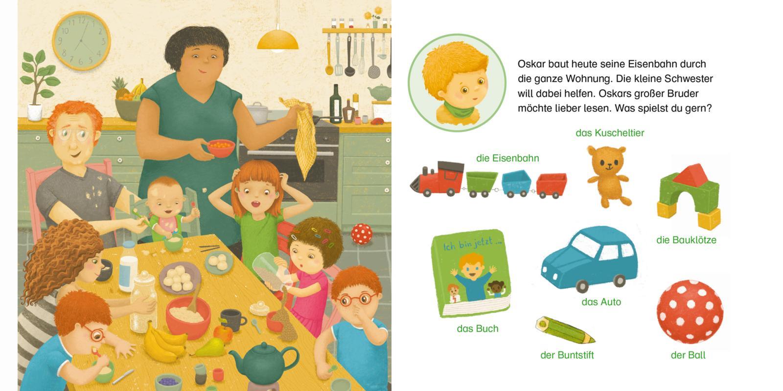 Beispielinhalt (Bild) Baby Pixi (unkaputtbar) 146: Mein Baby-Pixi-Buggybuch: Unser Tag