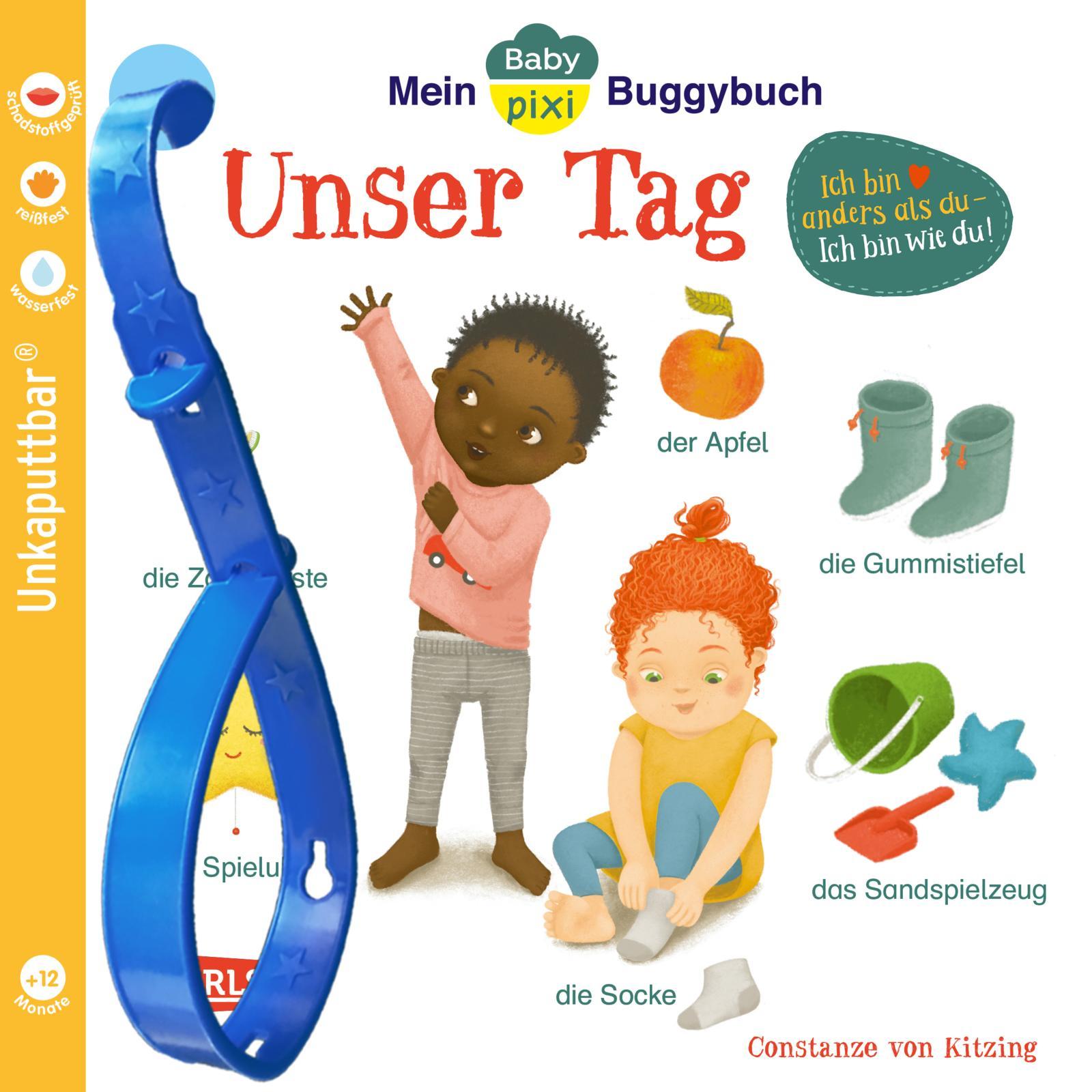 Vorderes Coverbild Baby Pixi (unkaputtbar) 146: Mein Baby-Pixi-Buggybuch: Unser Tag