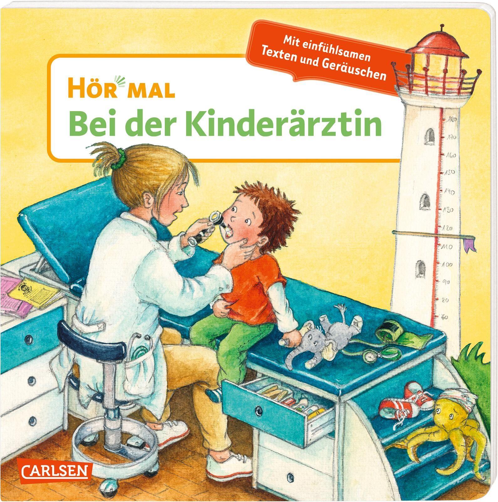 Vorderes Coverbild Hör mal (Soundbuch): Bei der Kinderärztin