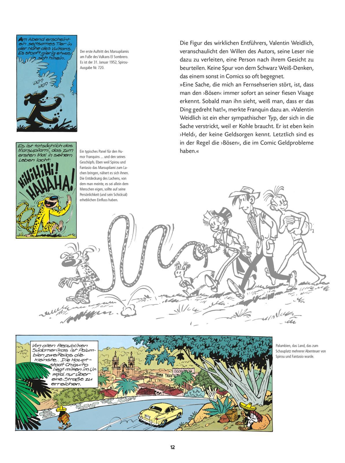 Beispielinhalt (Bild) Spirou und Fantasio Gesamtausgabe Neuedition 2