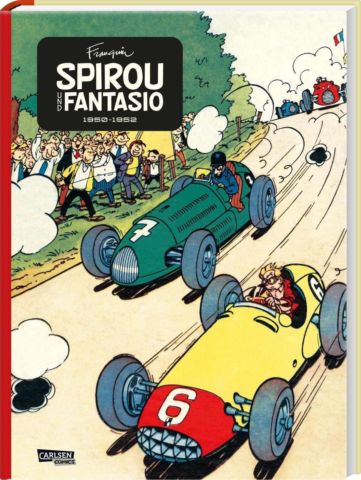 Vorderes Coverbild Spirou und Fantasio Gesamtausgabe Neuedition 2
