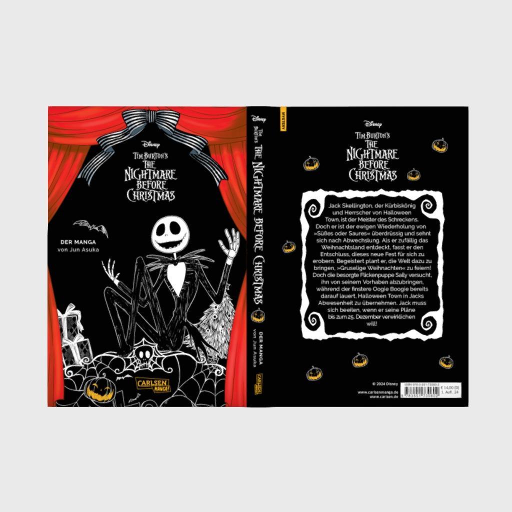 Beispielinhalt (Bild) Tim Burton's The Nightmare Before Christmas: Der Manga