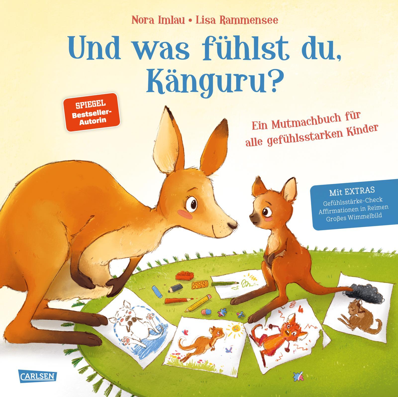 Vorderes Coverbild Und was fühlst du, Känguru?