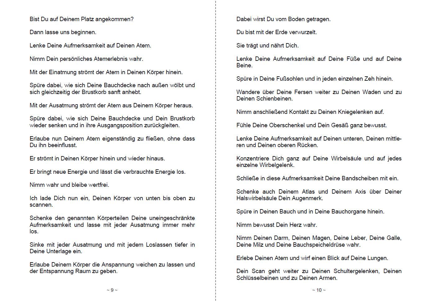 Beispielinhalt (Bild) Körperreisen durch das Wunderwerk "Mensch"