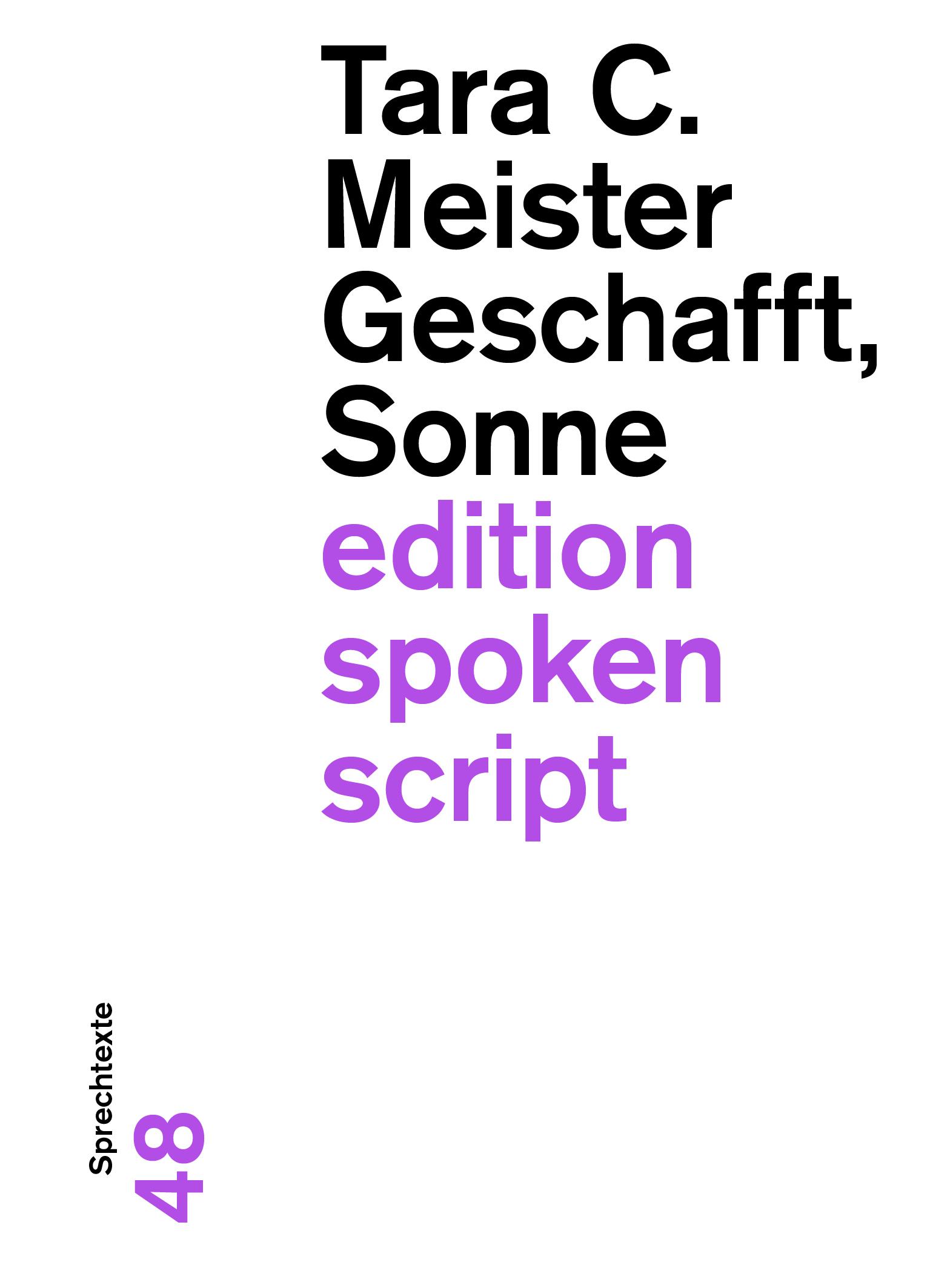 Vorderes Coverbild Geschafft, Sonne