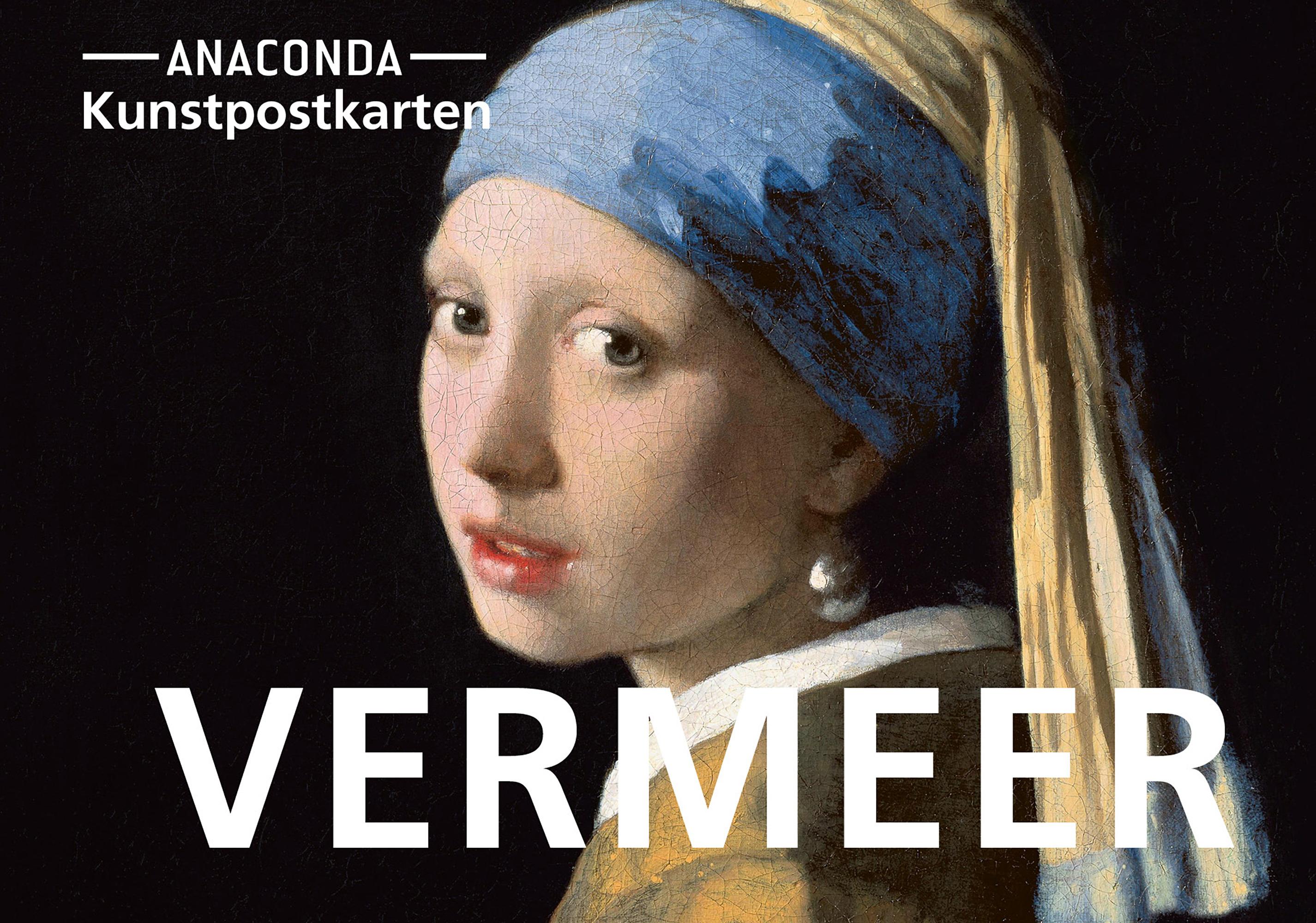 Vorderes Coverbild Postkarten-Set Jan Vermeer