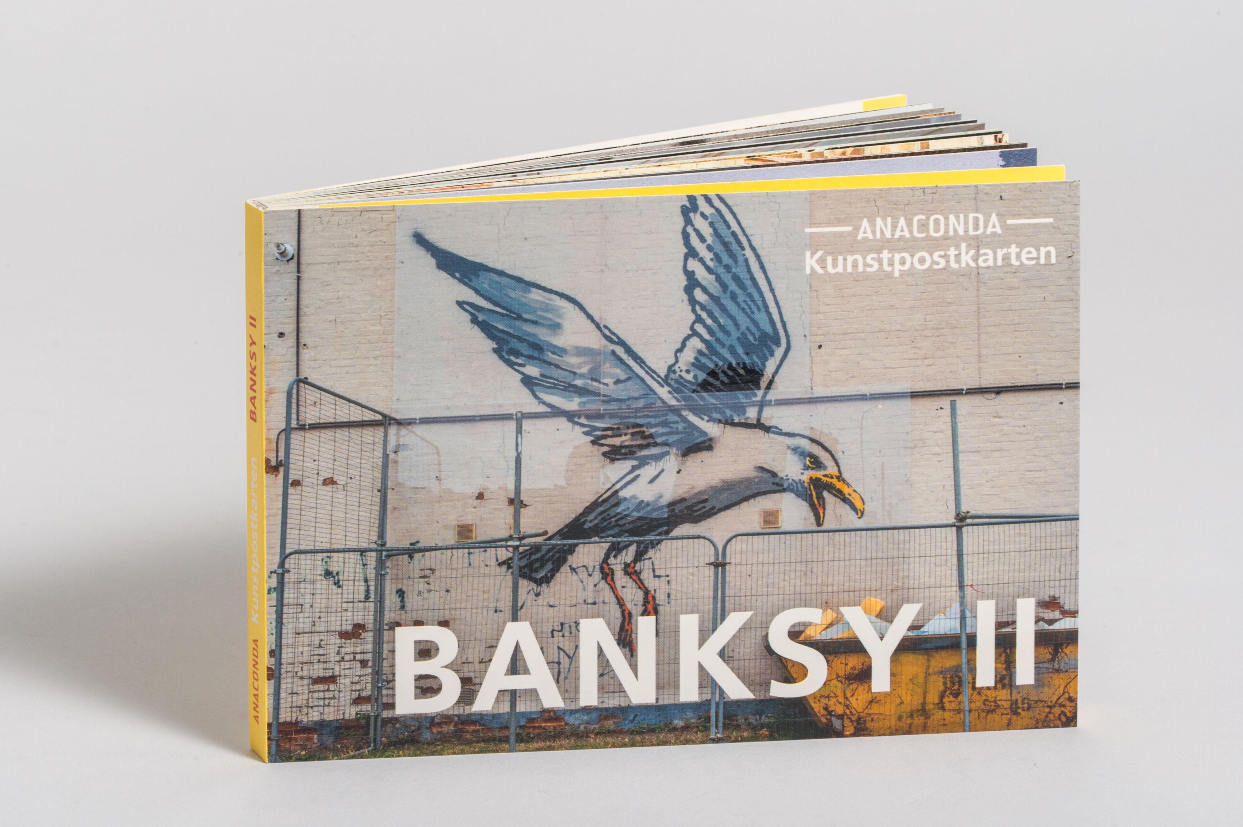 Beispielinhalt (Bild) Postkarten-Set Banksy II