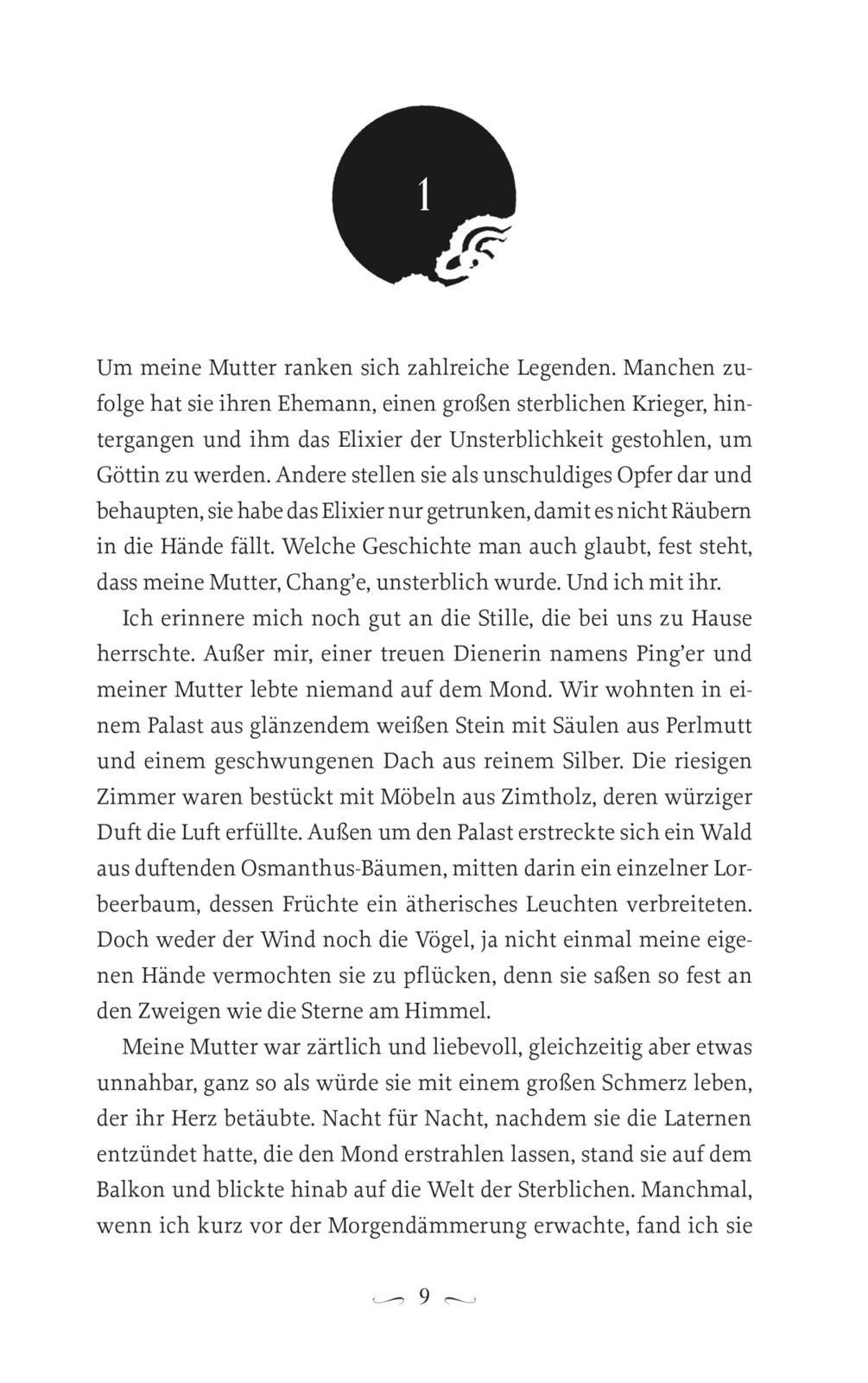 Beispielinhalt (Bild) Die Tochter der Mondgöttin 1: Die Tochter der Mondgöttin