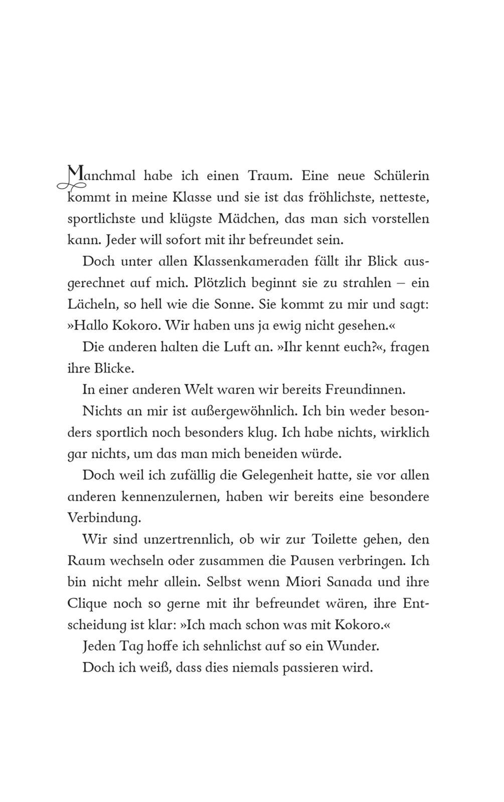 Beispielinhalt (Bild) Lonely Castle in the Mirror - Roman