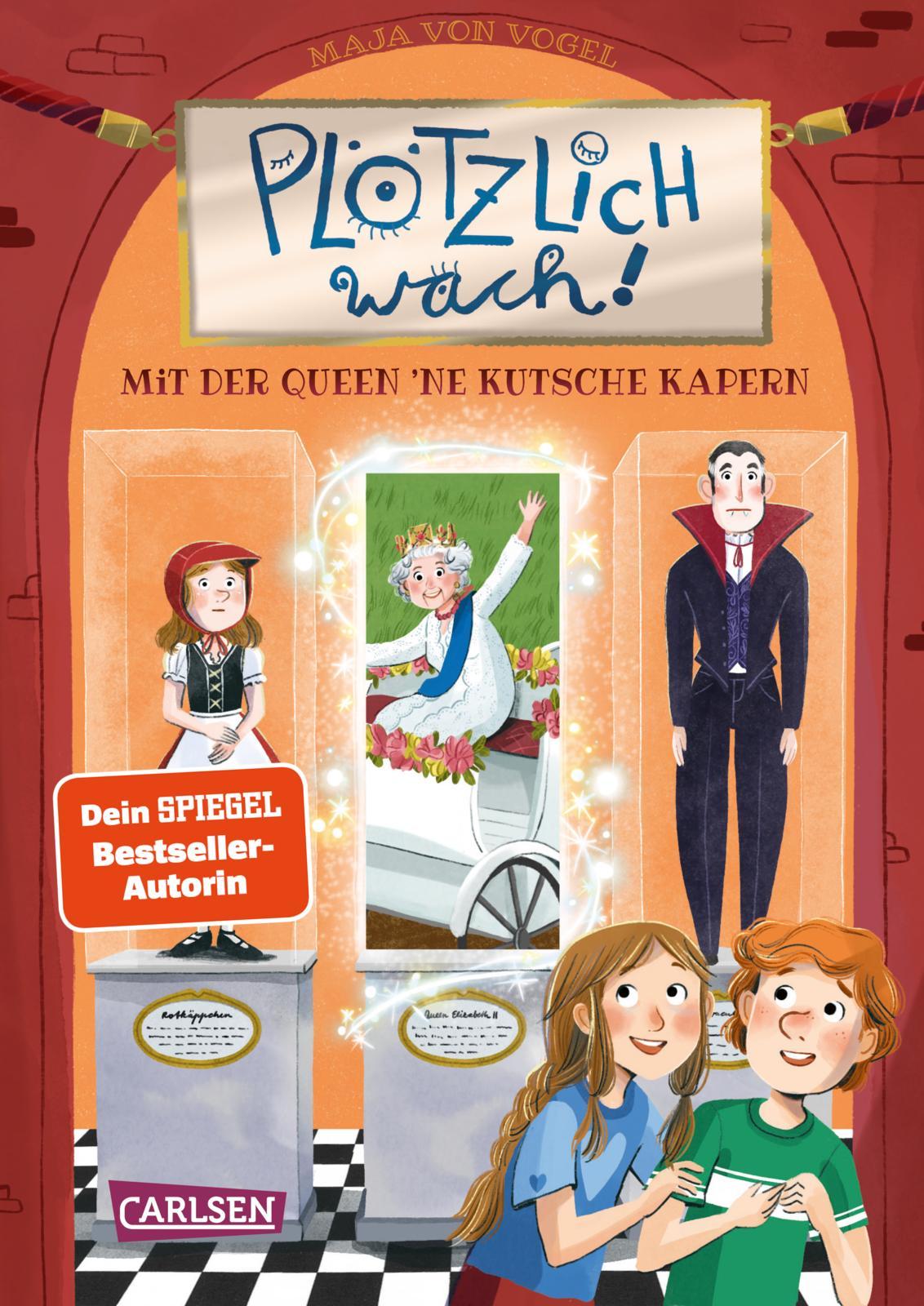 Vorderes Coverbild Plötzlich wach! 1: Mit der Queen ne Kutsche kapern