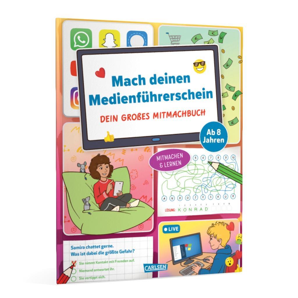Beispielinhalt (Bild) Mach deinen Medienführerschein: Dein großes Mitmachbuch