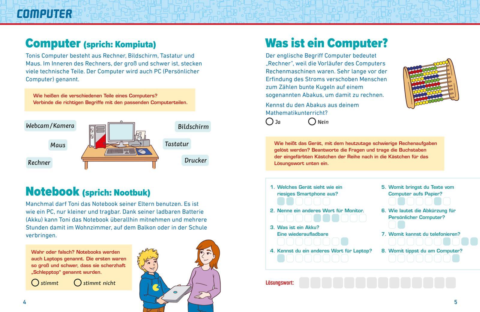 Beispielinhalt (Bild) Mach deinen Medienführerschein: Dein großes Mitmachbuch