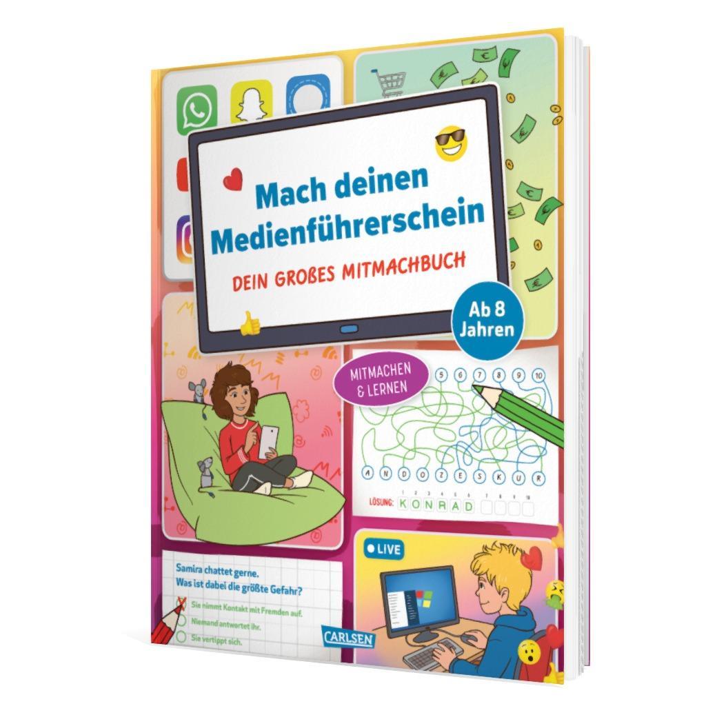Beispielinhalt (Bild) Mach deinen Medienführerschein: Dein großes Mitmachbuch