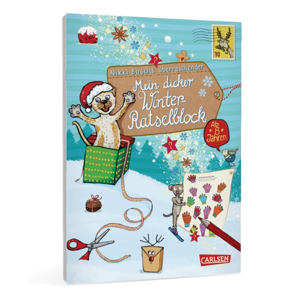 Beispielinhalt (Bild) Mein dicker Winter-Rätselblock