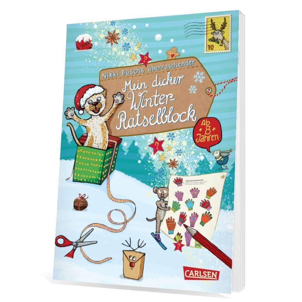 Beispielinhalt (Bild) Mein dicker Winter-Rätselblock