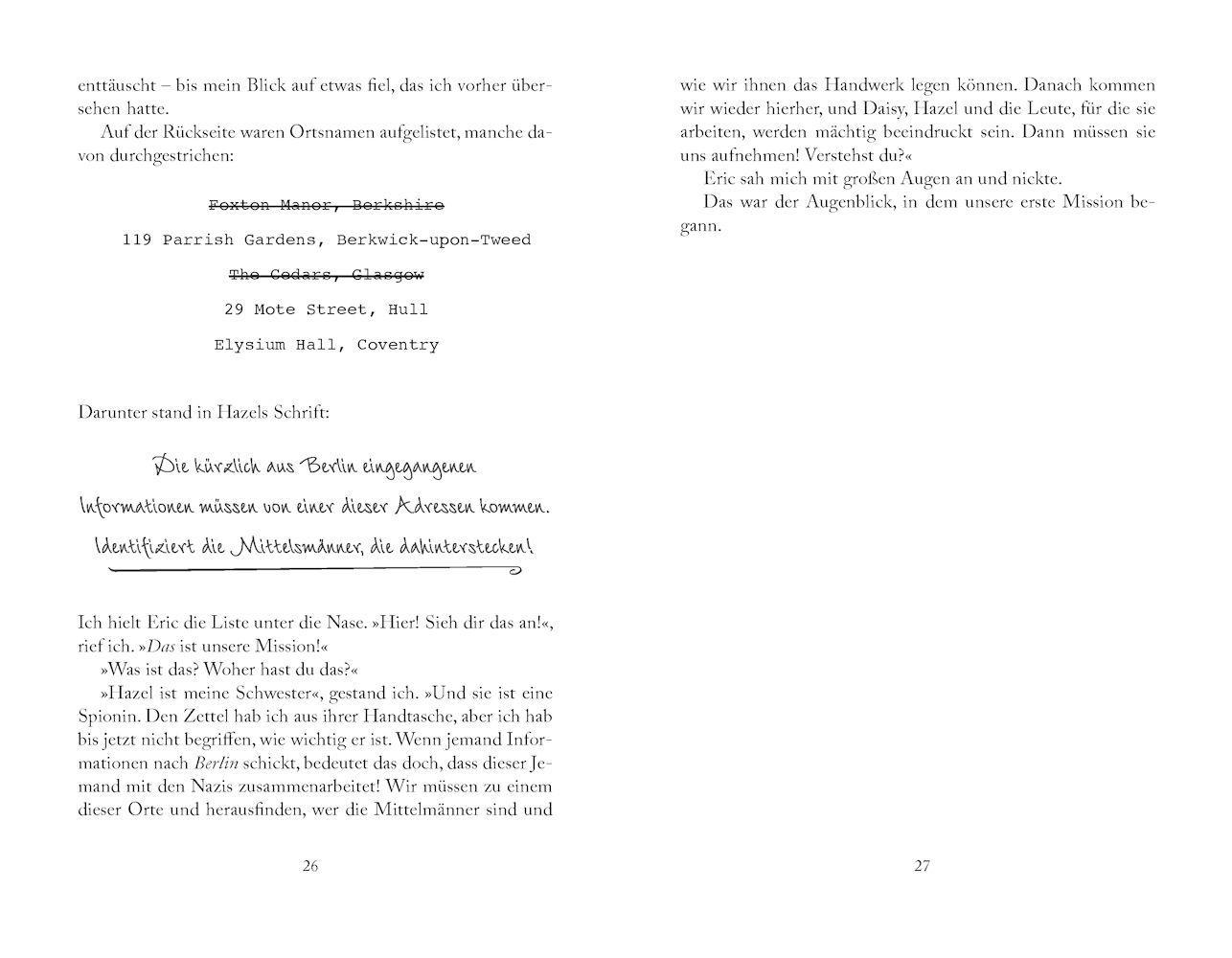 Beispielinhalt (Bild) Spionieren ist (k)ein Kinderspiel