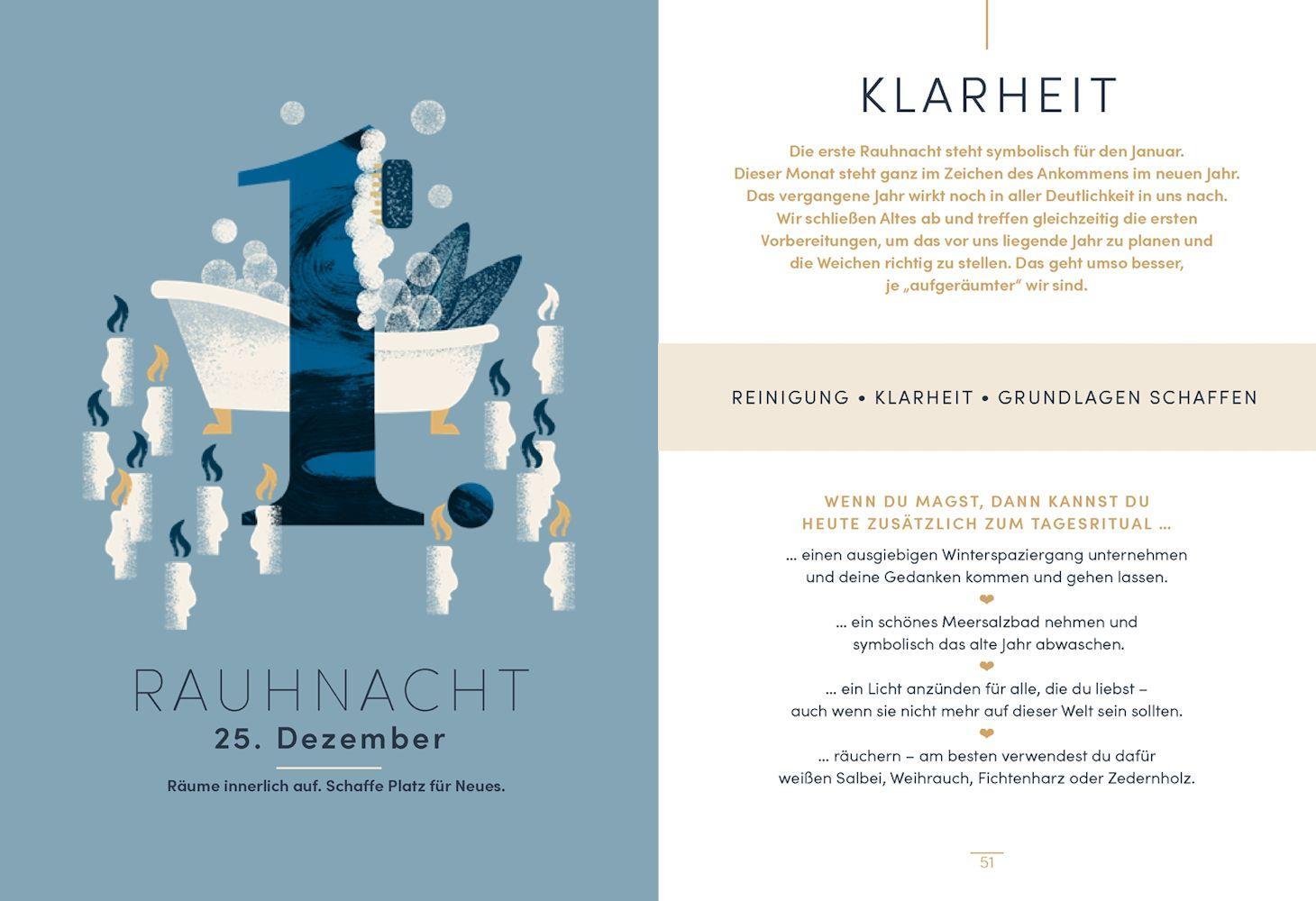 Beispielinhalt (Bild) Rauhnächte - 12 Tage nur für dich