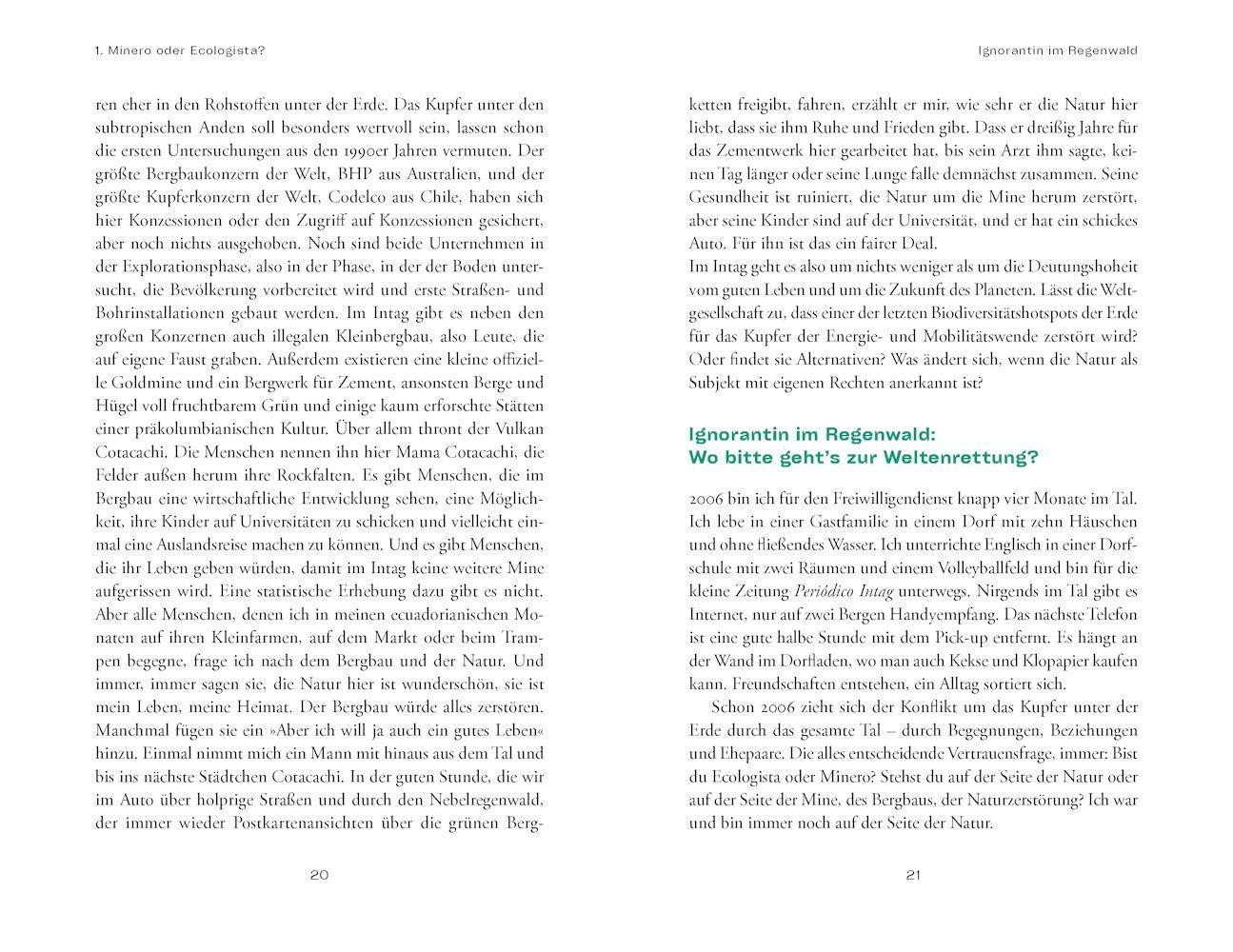 Beispielinhalt (Bild) Die Natur hat Recht