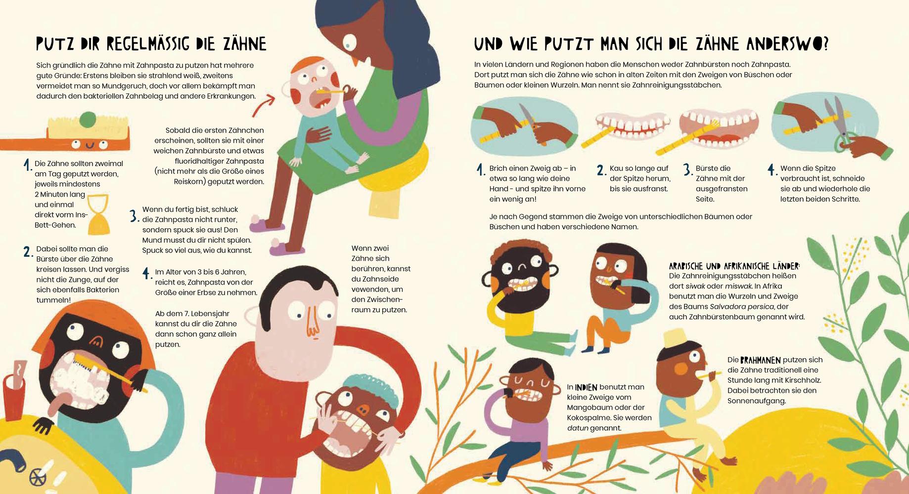 Beispielinhalt (Bild) Das geheime Leben der Zähne