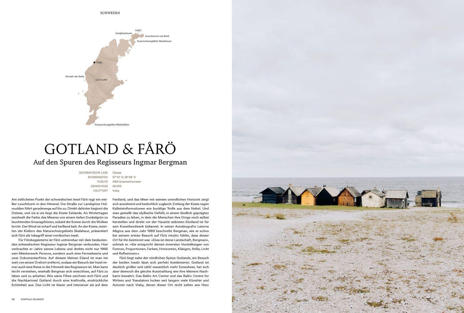 Beispielinhalt (Bild) Kinfolk Islands