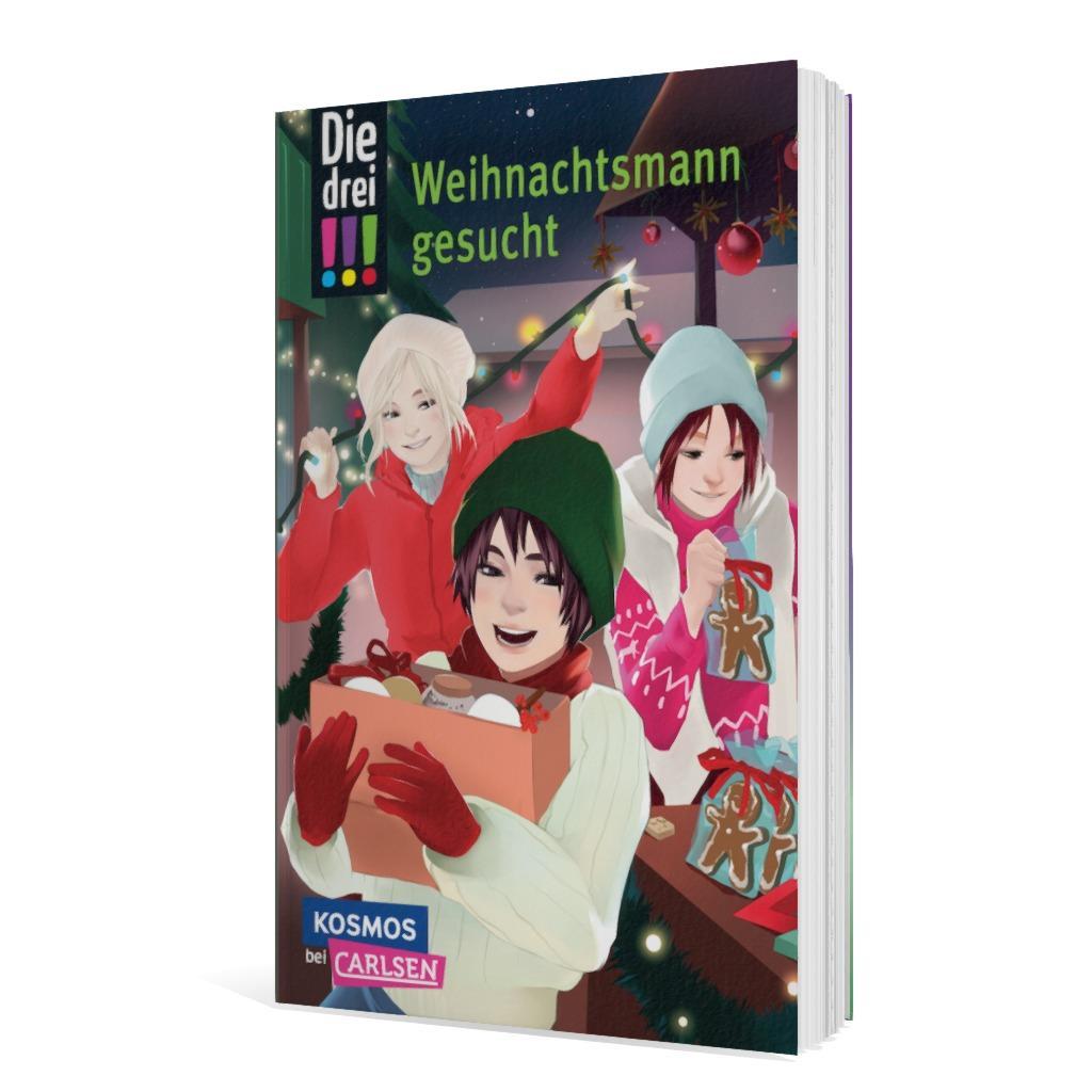 Beispielinhalt (Bild) Die drei !!!: Weihnachtsmann gesucht