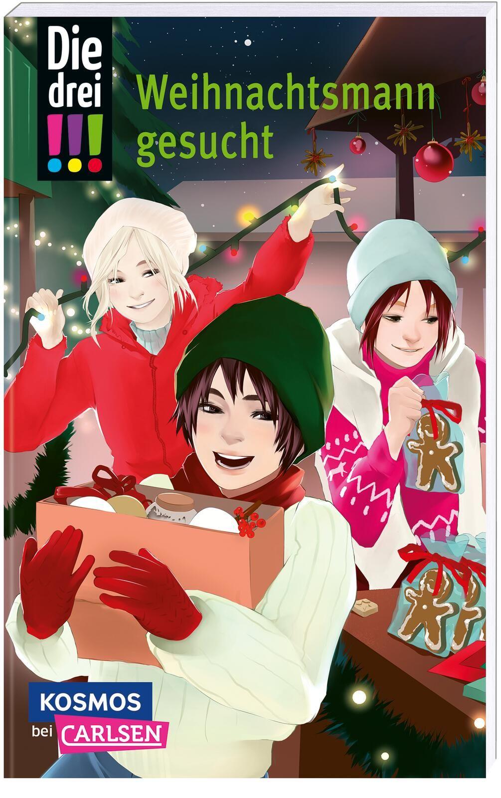 Vorderes Coverbild Die drei !!!: Weihnachtsmann gesucht