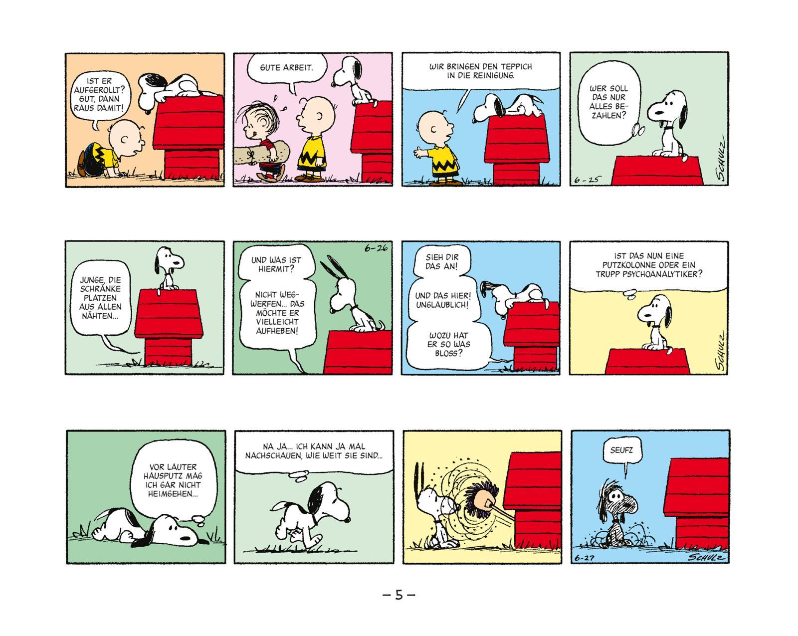 Beispielinhalt (Bild) Snoopy und die Peanuts 4: Snoopy im Glück