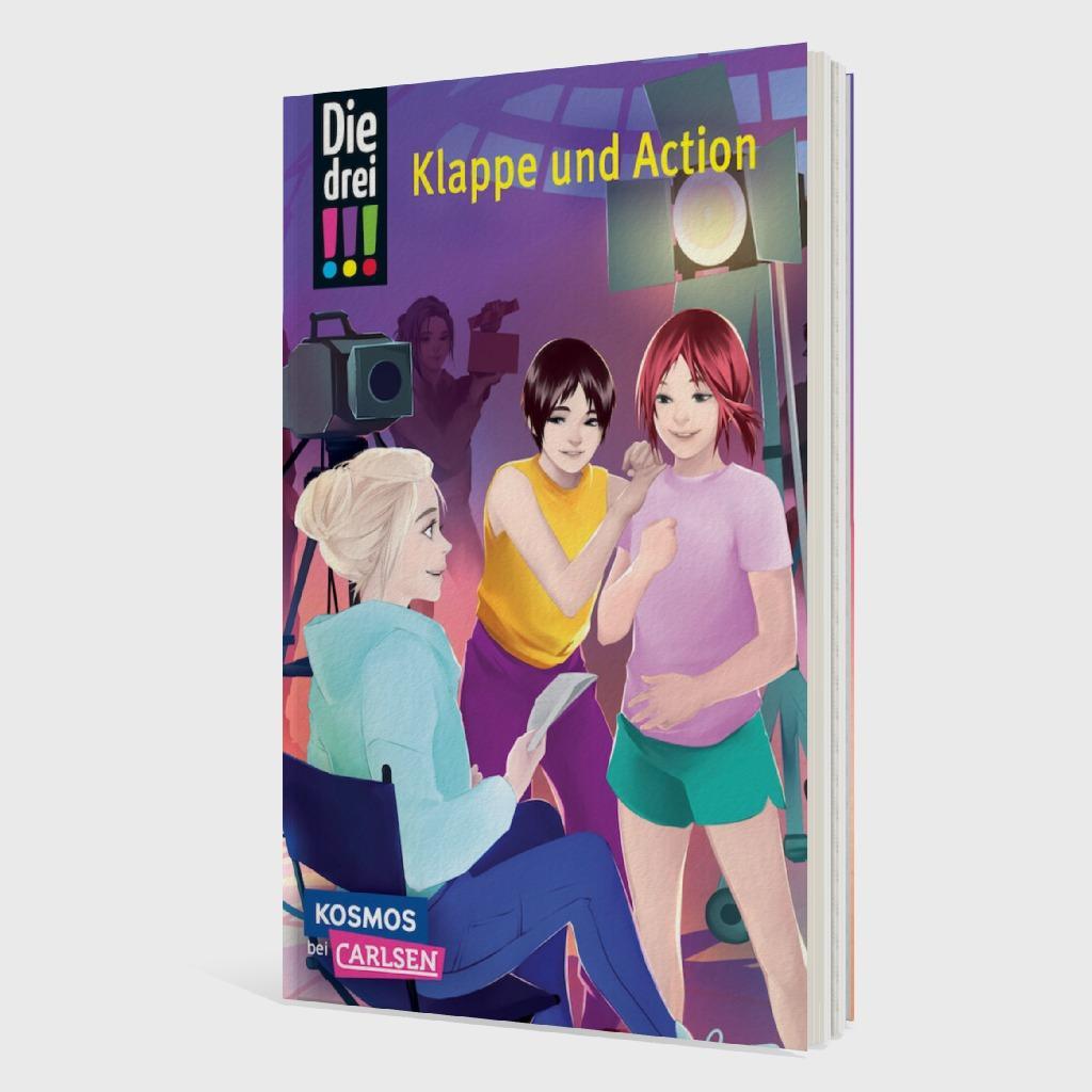 Beispielinhalt (Bild) Die drei !!!: Klappe und Action